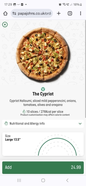 They've git my pizza wrong, should I complain?