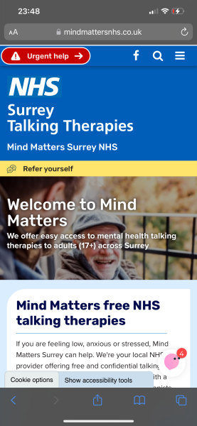 Are there charities that offer free counselling?