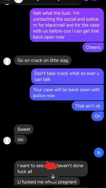 Non molestation order or no