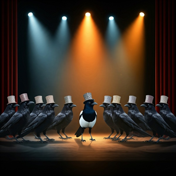 Les Bas Bleus, The Bluestocking...