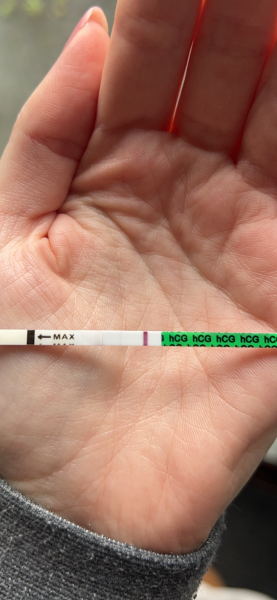 Faint positive or evap?