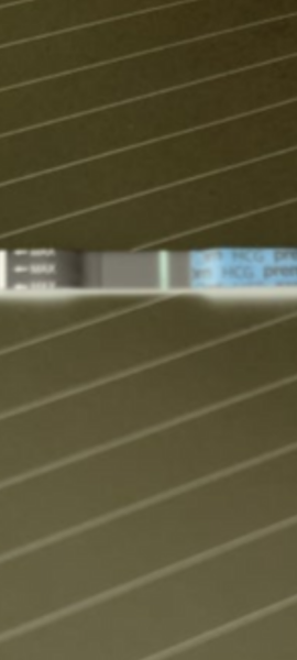 Do you see a faint line?