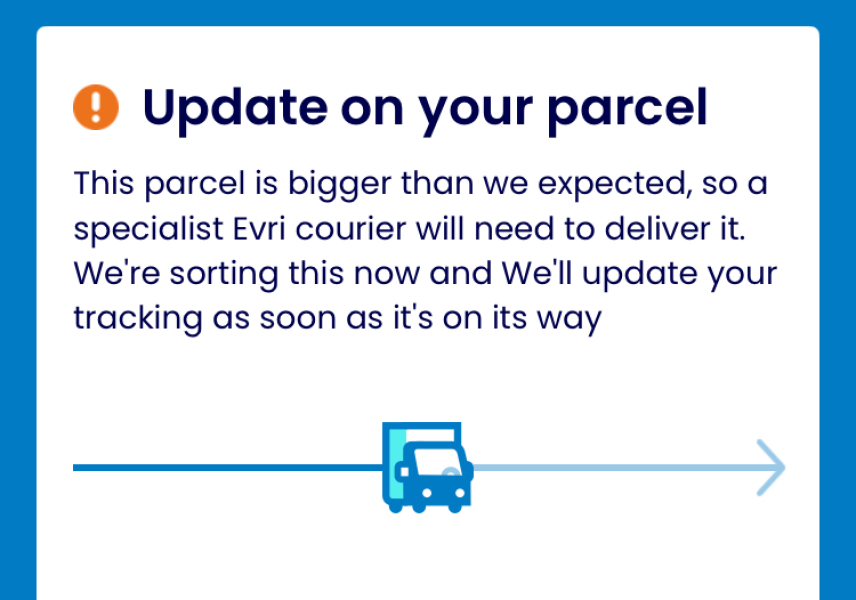 Evri delivery question?