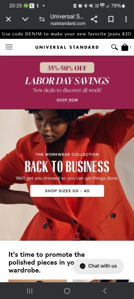Plus size 32 upwards, retail websites, please?