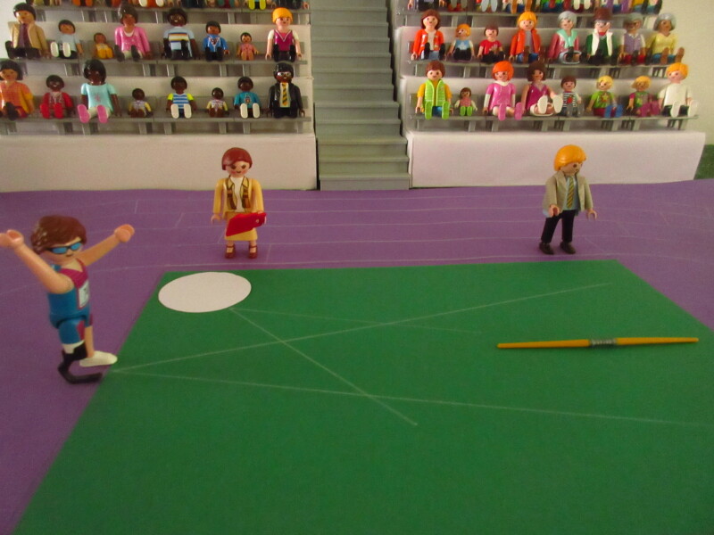 It's time for the Olympic Games for the Playmobil people in our house PART TWO