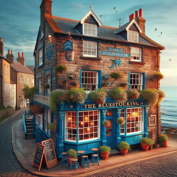 Les Bas Bleus, The Bluestocking...