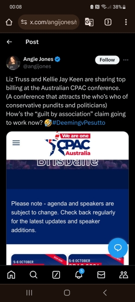 In Australia - Moira Deeming defamation trial now on