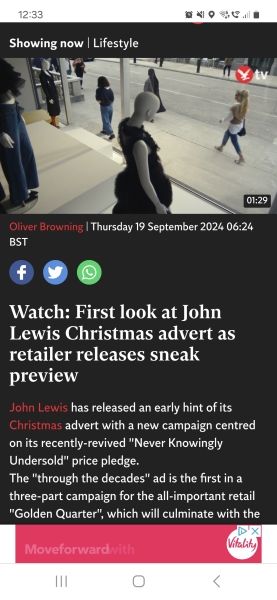John Lewis Christmas campaign