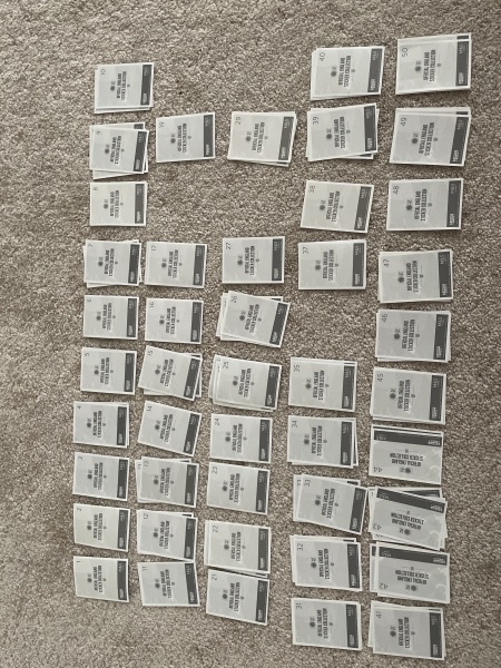 M&S football sticker swaps