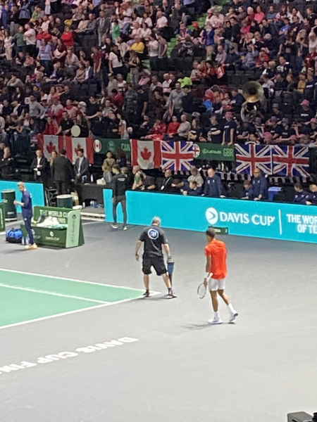 Tennis: Come on Dan! Or ABD!!