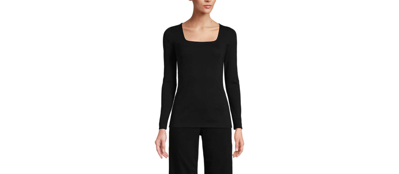 V neck long sleeve tops but long?