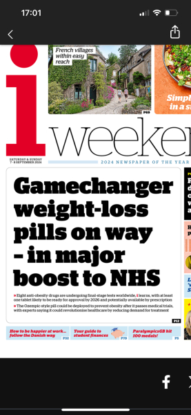 Why wouldn't you take weight loss drugs?