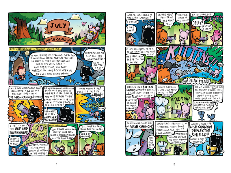 Teacher Banning 8 y.o. DS from bringing Bunny vs Monkey books to school for his friends to read