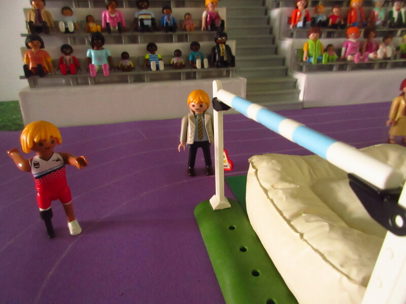 It's time for the Olympic Games for the Playmobil people in our house PART TWO