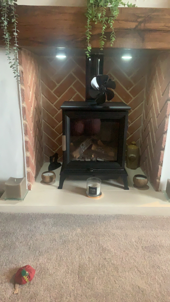 Gas Fire, Log Burner Style