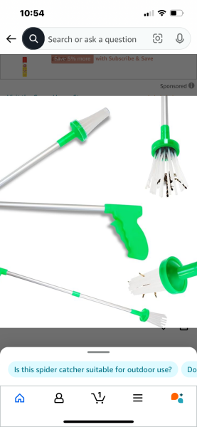 Someone recommend me a really effective spider catcher for someone with a huge phobia?