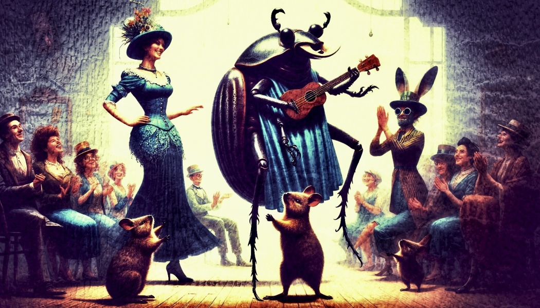 Les Bas Bleus, The Bluestocking...