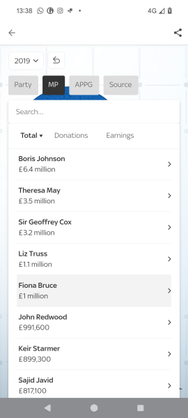 Sir Keir Starmer declares gifts and freebies totalling more than £100,000 - the highest of any MP