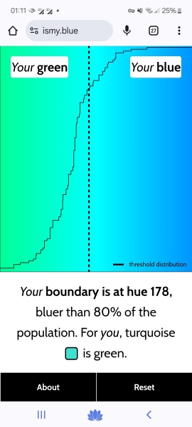 Do people just not know what Turquoise is?