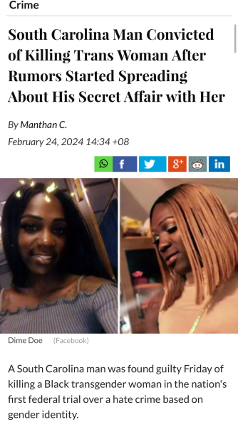 Trans woman murdered in Georgia, and an assault in England