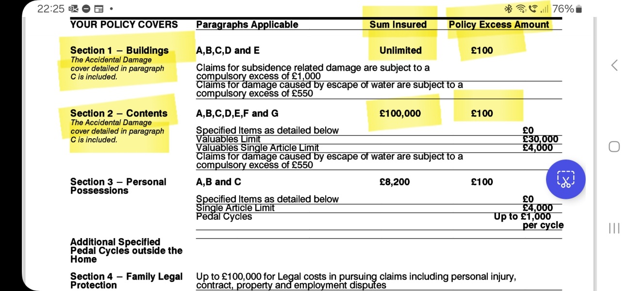 House INSURANCE  help