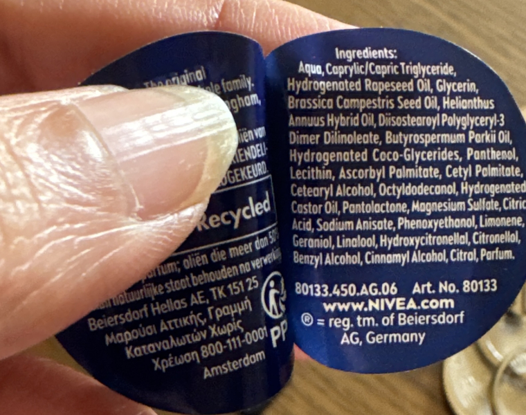 Nivea cream