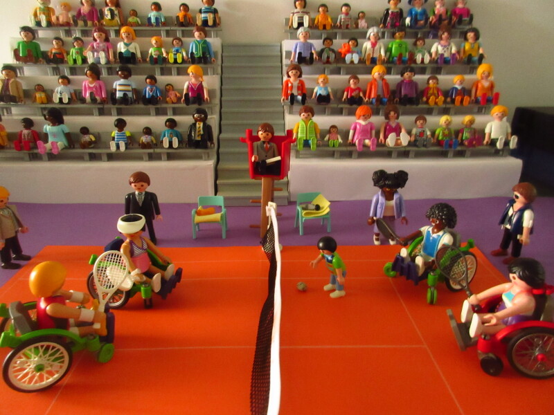 It's time for the Olympic Games for the Playmobil people in our house PART TWO