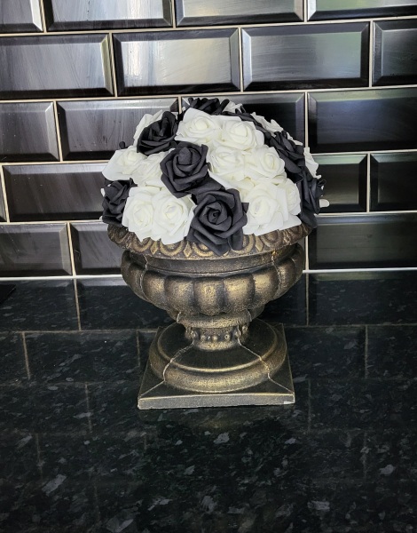 How much would you pay for this floral decoration?
