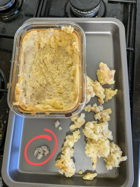 My sausage vanished