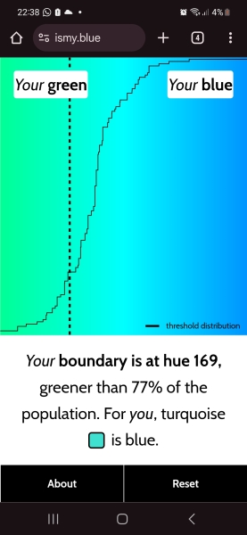 Do people just not know what Turquoise is?