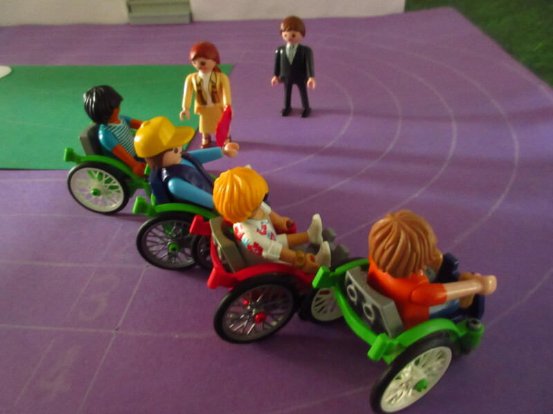 It's time for the Olympic Games for the Playmobil people in our house PART TWO