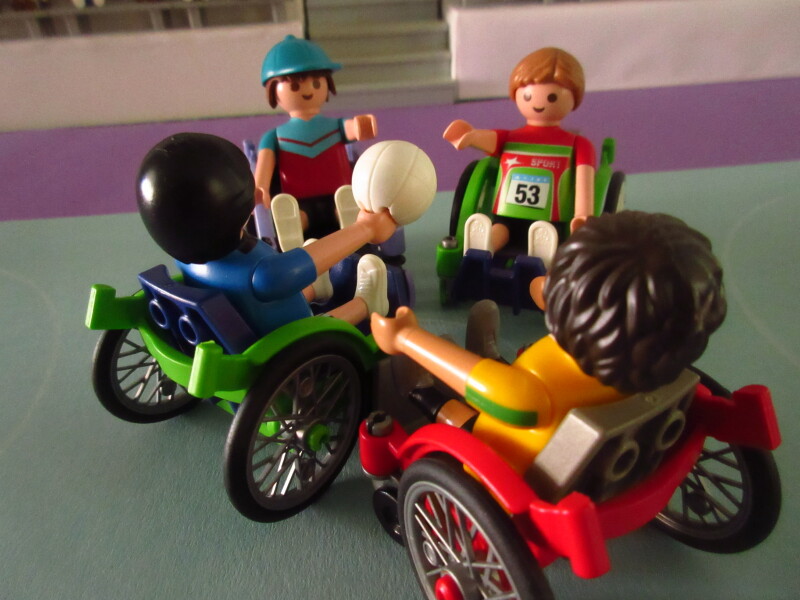 It's time for the Olympic Games for the Playmobil people in our house PART TWO