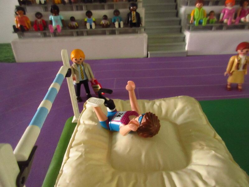 It's time for the Olympic Games for the Playmobil people in our house PART TWO