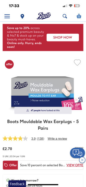 Earplug Recommendations