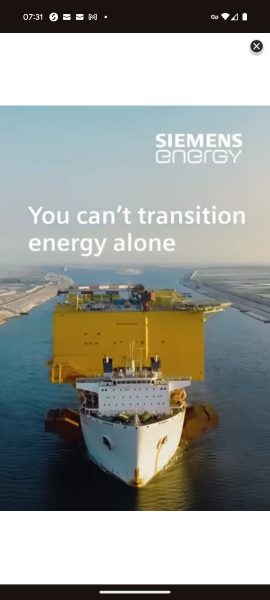 Pop-up advert that won’t go away.