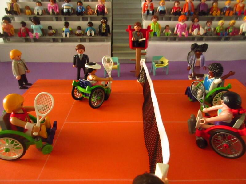 It's time for the Olympic Games for the Playmobil people in our house PART TWO