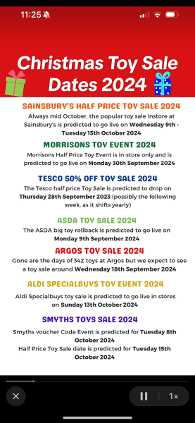 Christmas bargain prequel 4 - the most we have ever had!