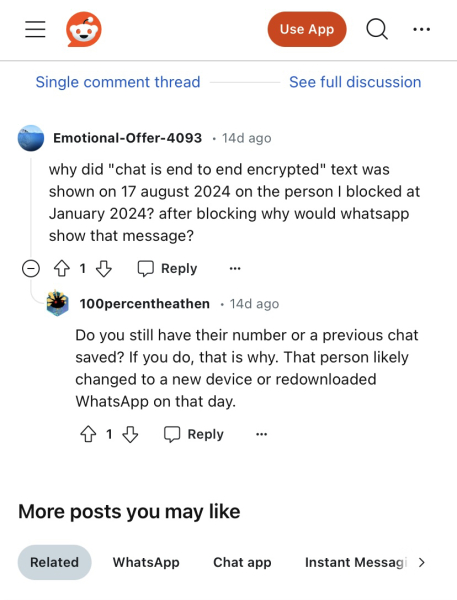 Help, is he cheating on whatsapp?