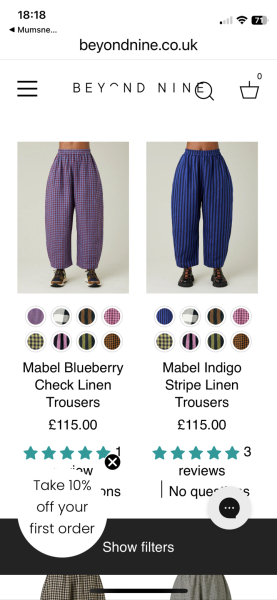 Jeans alternative? Something that doesn't press on tummy?