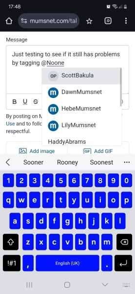 @ not working properly