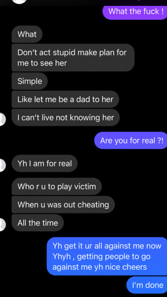 Non molestation order or no