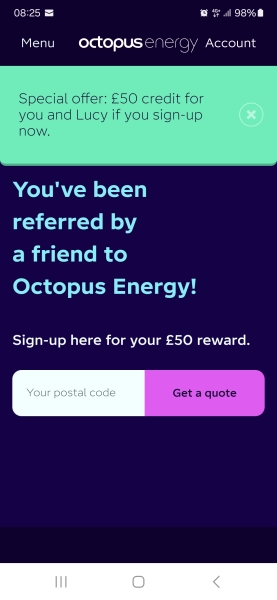 Octopus customers - don't forget your freebies! Coffees & cinema tickets!