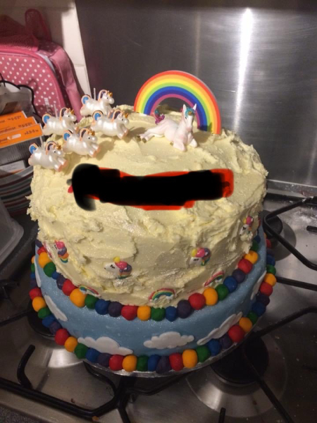 Baking child's birthday cake... help!