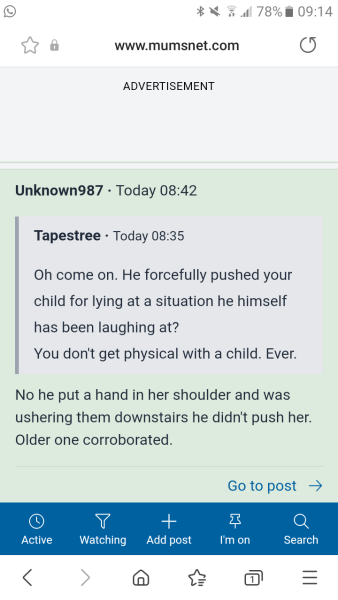 Husband shouted at my daughters