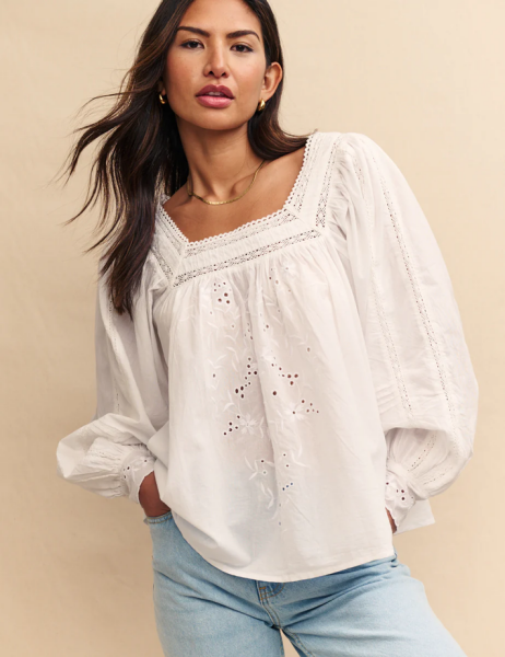 V neck long sleeve tops but long?