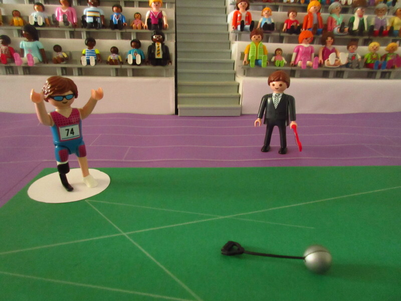 It's time for the Olympic Games for the Playmobil people in our house PART TWO