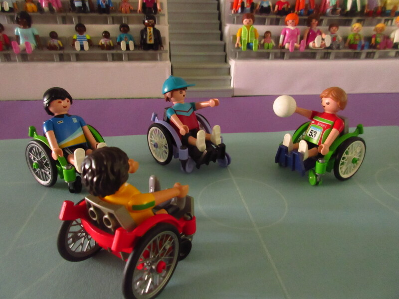 It's time for the Olympic Games for the Playmobil people in our house PART TWO