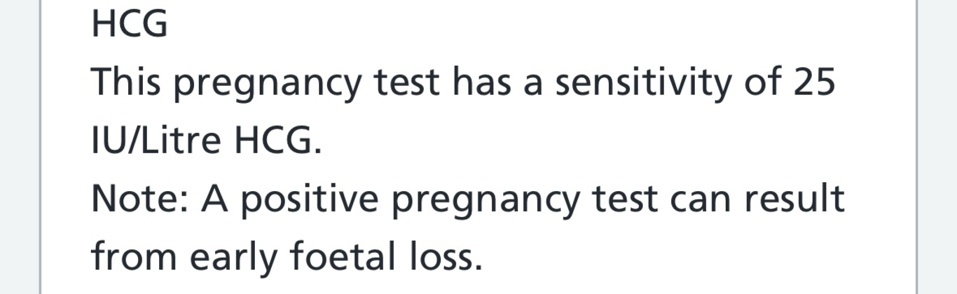 Miscarriage?