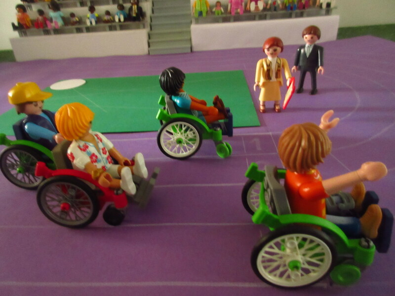 It's time for the Olympic Games for the Playmobil people in our house PART TWO