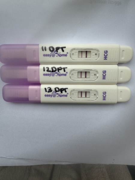 How dark was your pregnancy test at 4 weeks?